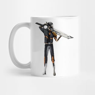 Sci-fi warrior Mug